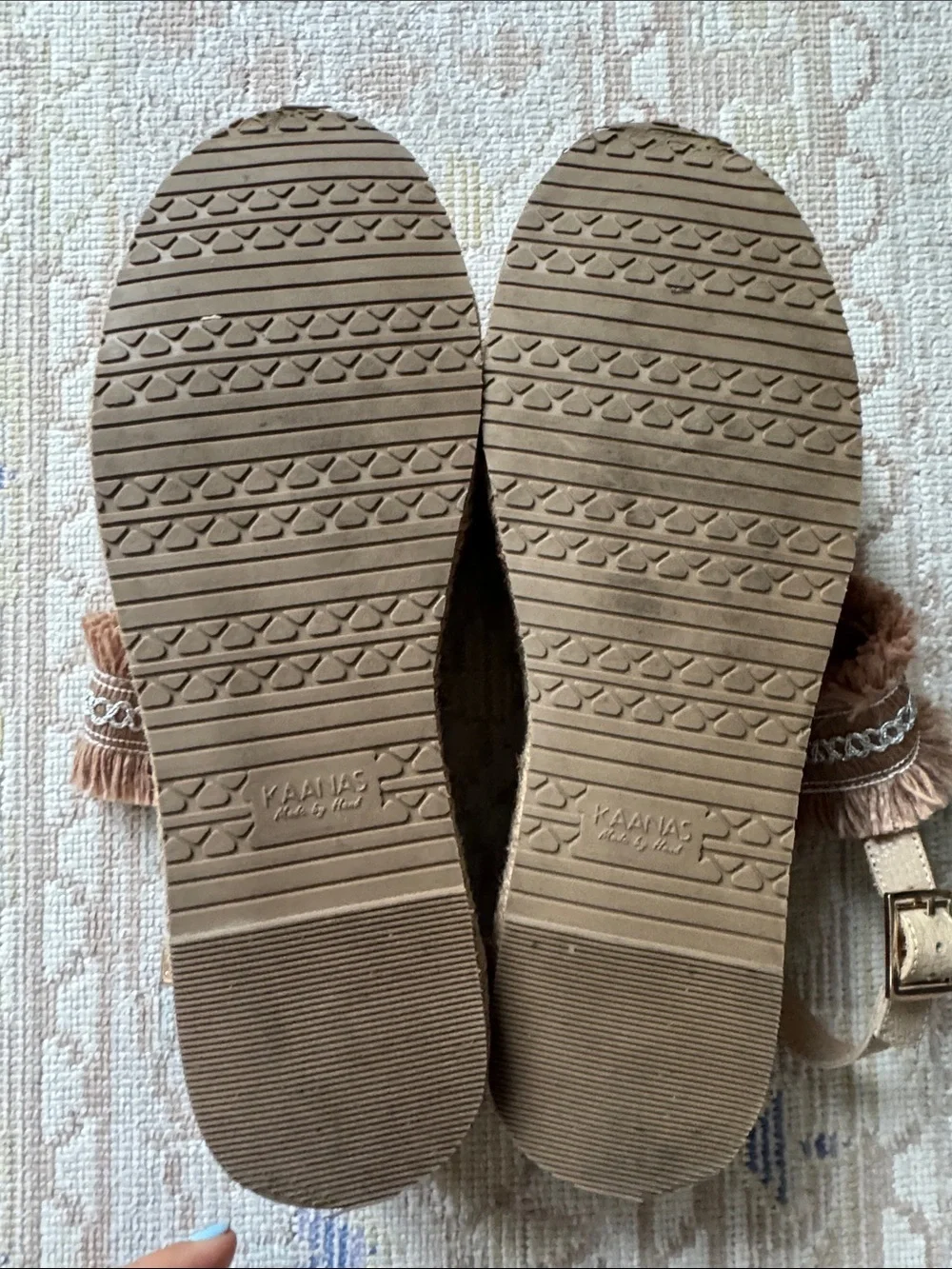 Anthropologie Kaanas Fiji Platform Sandals Size 8